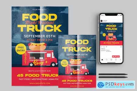 Food Truck - Flyer Template Set