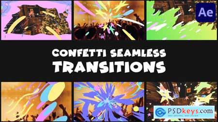 Confetti Seamless Transitions After Effects 48974998
