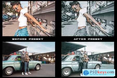 Grey Styles 4 Lightroom Presets Mobile & Desktop