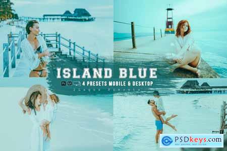 Island Blue 4 Lightroom Presets Mobile & Desktop