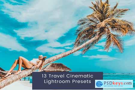 13 Travel Cinematic Lightroom Presets