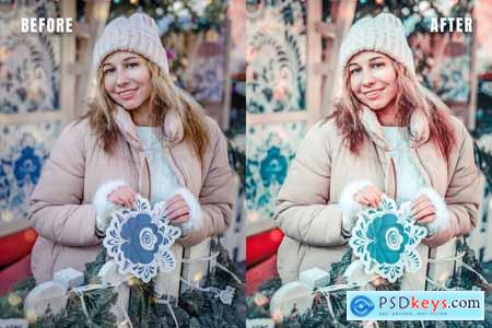 Pro Christmas Mobile & Desktop Lightroom Presets