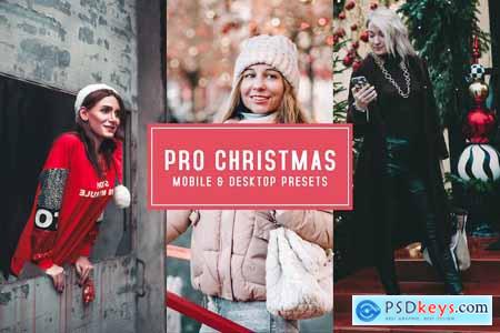 Pro Christmas Mobile & Desktop Lightroom Presets