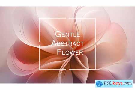 Gentle Abstract Flower