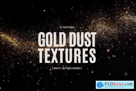 15 Festive Gold Dust Backgrounds