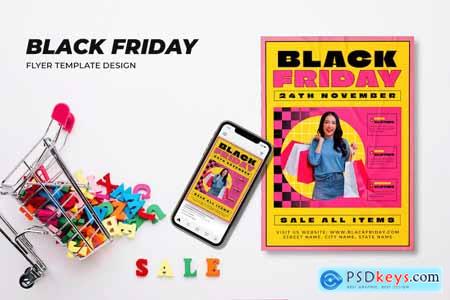 Black Friday Sale Flyer 9DUBKTK