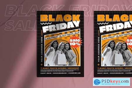 Sale Black Friday Flyer GZEKDST