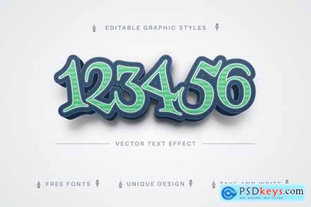 Soccer - Editable Text Effect, Font Style