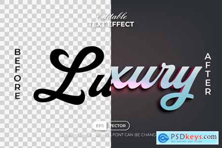 Luxury Text Effect Style