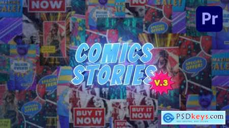 Comics Comics Instagram Stories V.3 - Premiere Pro 40693700