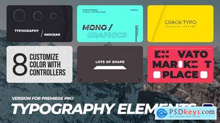 Typography Elements MOGRT 48887819