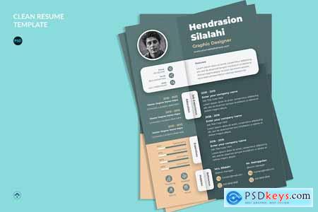 Hendrasion - Clean Resume Template