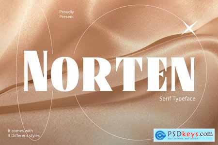 Norten – Serif Typeface