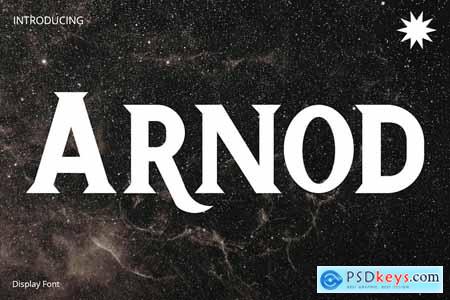 Arnod – Serif Typeface