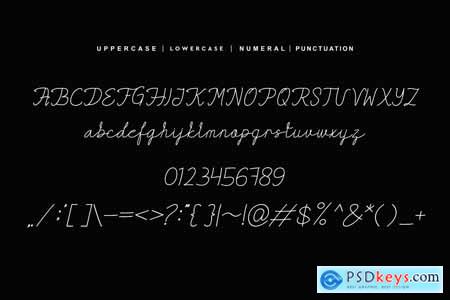 Kasual Signature - Cursive Font