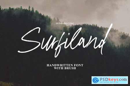 Surfiland - Handwritten Brush