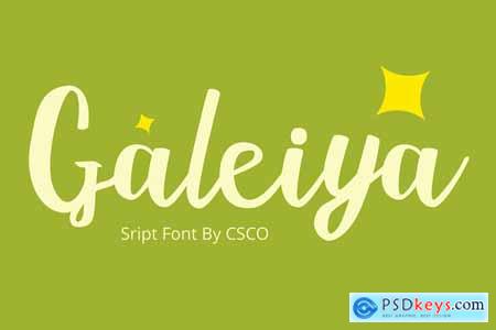 Galeiya – Cute Script Font