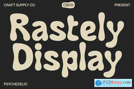 Rastely – Funky Typeface