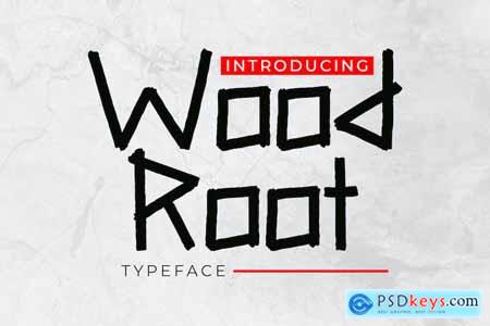 Wood Root DIsplay Font