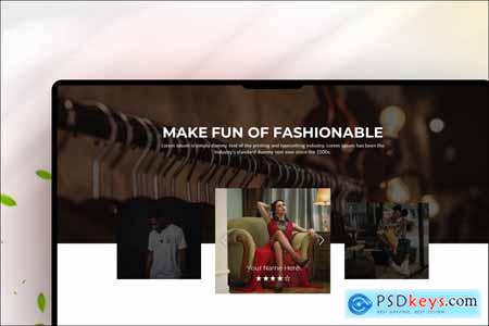 Simple Fashionable PowerPoint Template