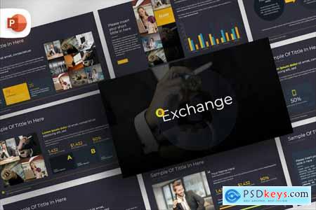 Digital Currency Exchange PowerPoint Template