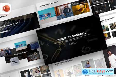 Simple Fashionable PowerPoint Template