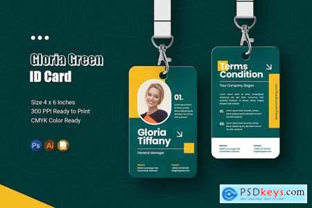 Gloria Green ID Card