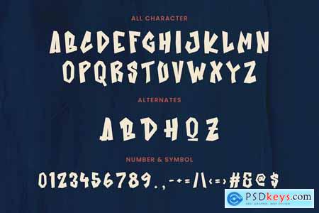 Artiez Graffiti Display Typeface