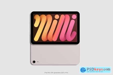 iPad Mini (6th generation 2021) Mockup