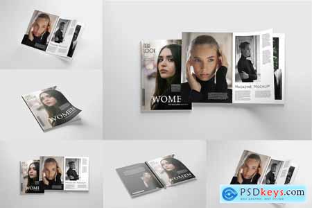 Magazine Spread Mockups A422THW