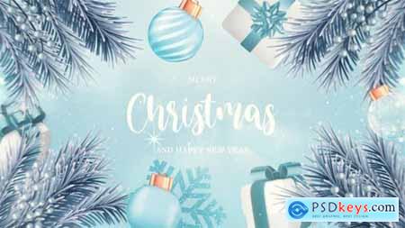 Merry Christmas Intro And Happy New Year MOGRT 42207248