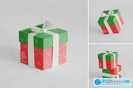 Gift Box Mockup