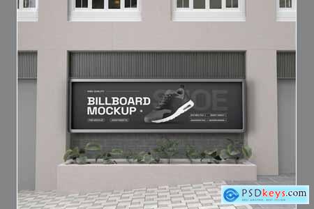 Street Billboard Mockup