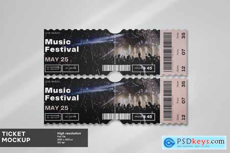 Ticket Mockup