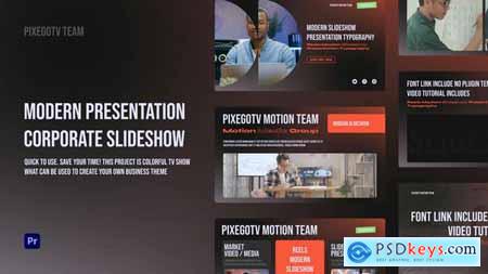 Modern Presentation Corporate Slideshow Mogrt 47717800