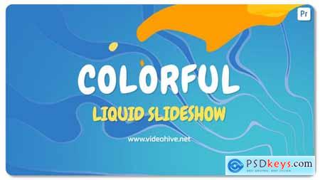 Colorful Liquid Slideshow MOGRT 48999158