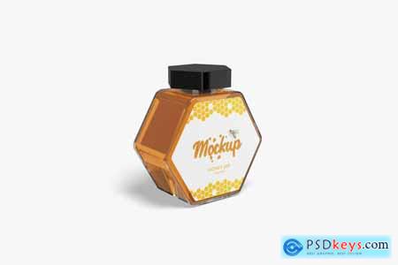 Honey Jar Mockup