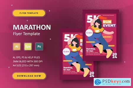 Marathon - Flyer Template