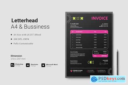 Invoice Template PVXDEHD