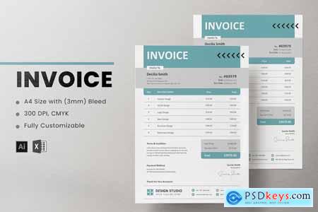 Invoice Template XYFVWBR