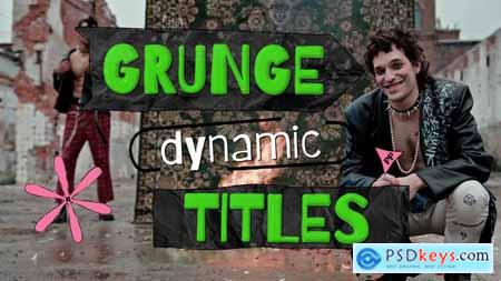Dynamic Grunge Titles 49000835