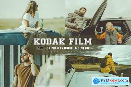 Kodak Film Lightroom Presets Mobile & Desktop