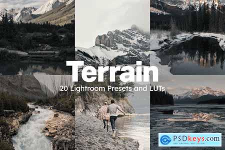 20 Terrain Lightroom Presets and LUTs