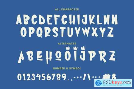 Booperz Funny Display Typeface