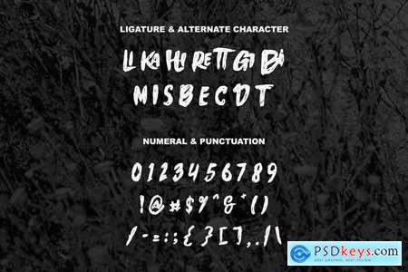 Hittre Brush Font