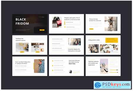 Black Fridom  Event Sales Powerpoint Template
