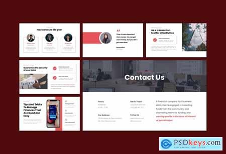 Finaucle  Finance Company Powerpoint Template