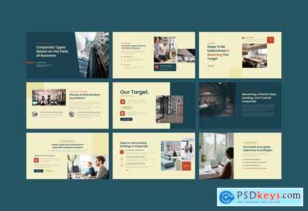 Business Corporate  Company Powerpoint Template