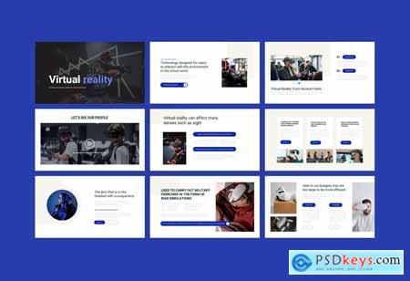 Virtual Reality  Technology Powerpoint Template
