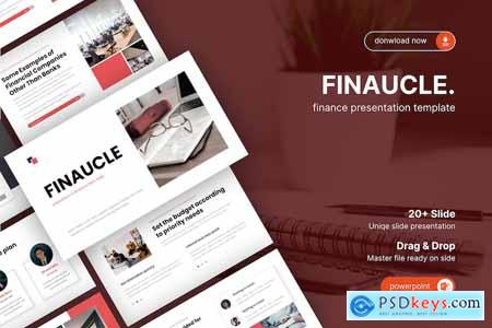 Finaucle  Finance Company Powerpoint Template